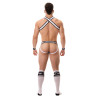 Barcode Berlin Jockstrap Top Blanc